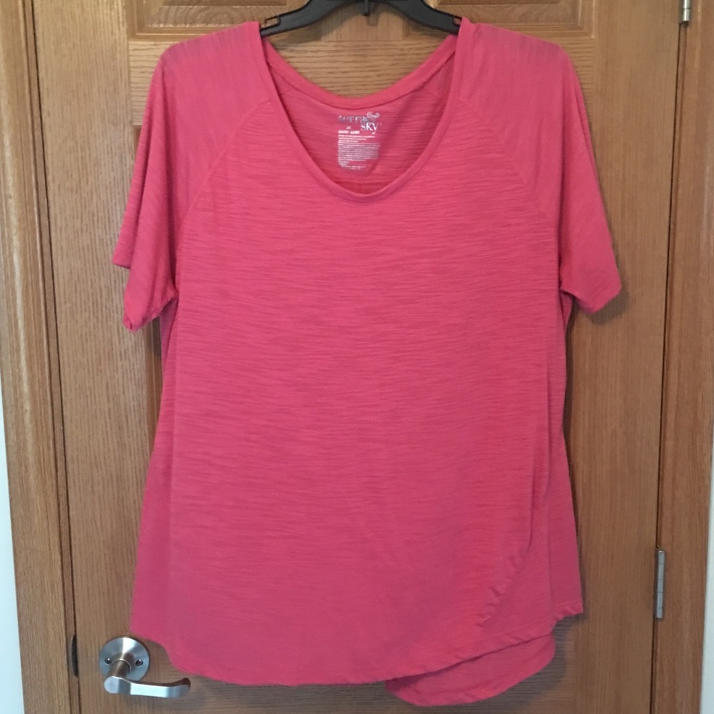 Plus-size High-Low Tunic